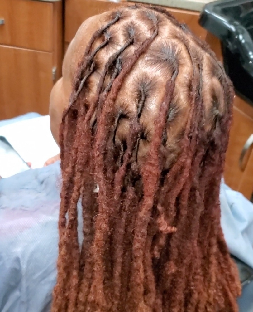Dread Lock Retwist at Hair by Twan Walker @Chic Boutique Columbia, Tn in Columbia, TN