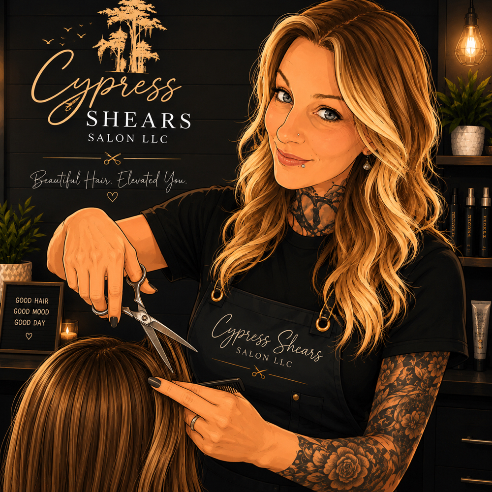 Haircut at Cypress Shears Salon LLC in Winter Haven, FL