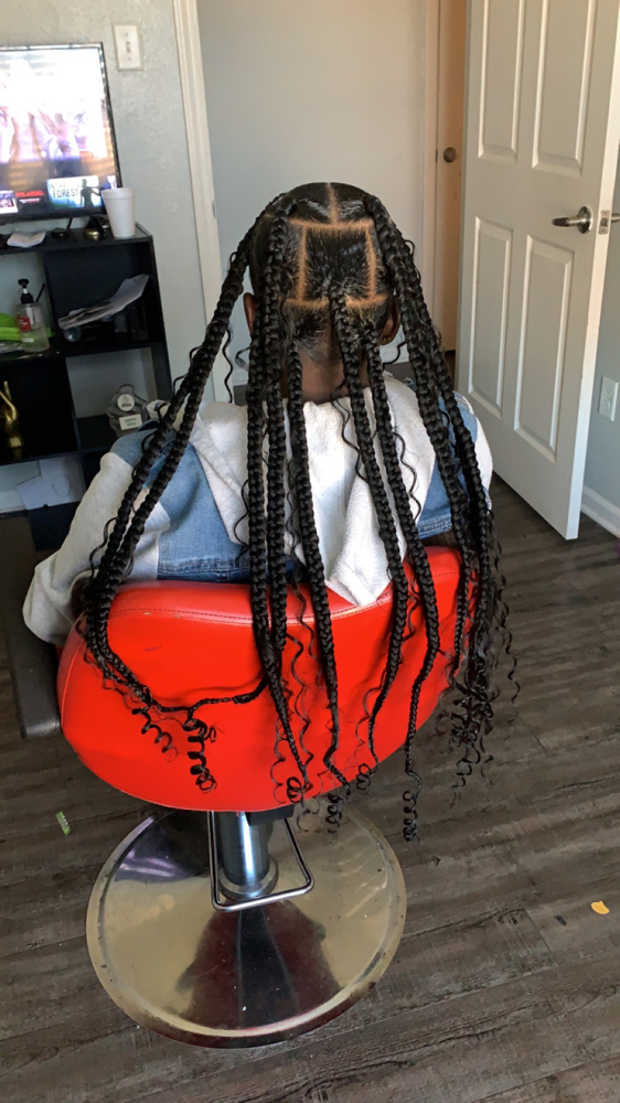 Jumbo Knotless at Hair Hustlaaa! in Humphrey, AR