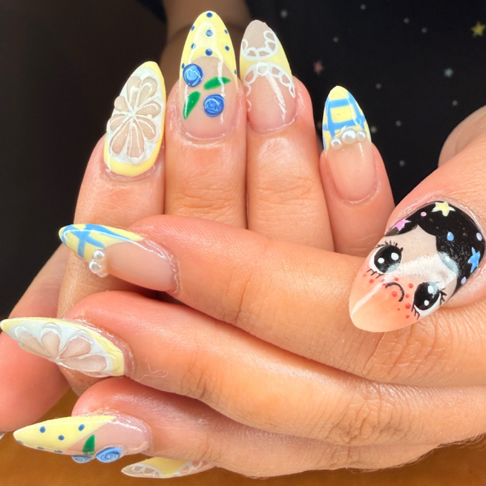 Full Set Gel-X at Opulence bliss nails in Tulsa, OK