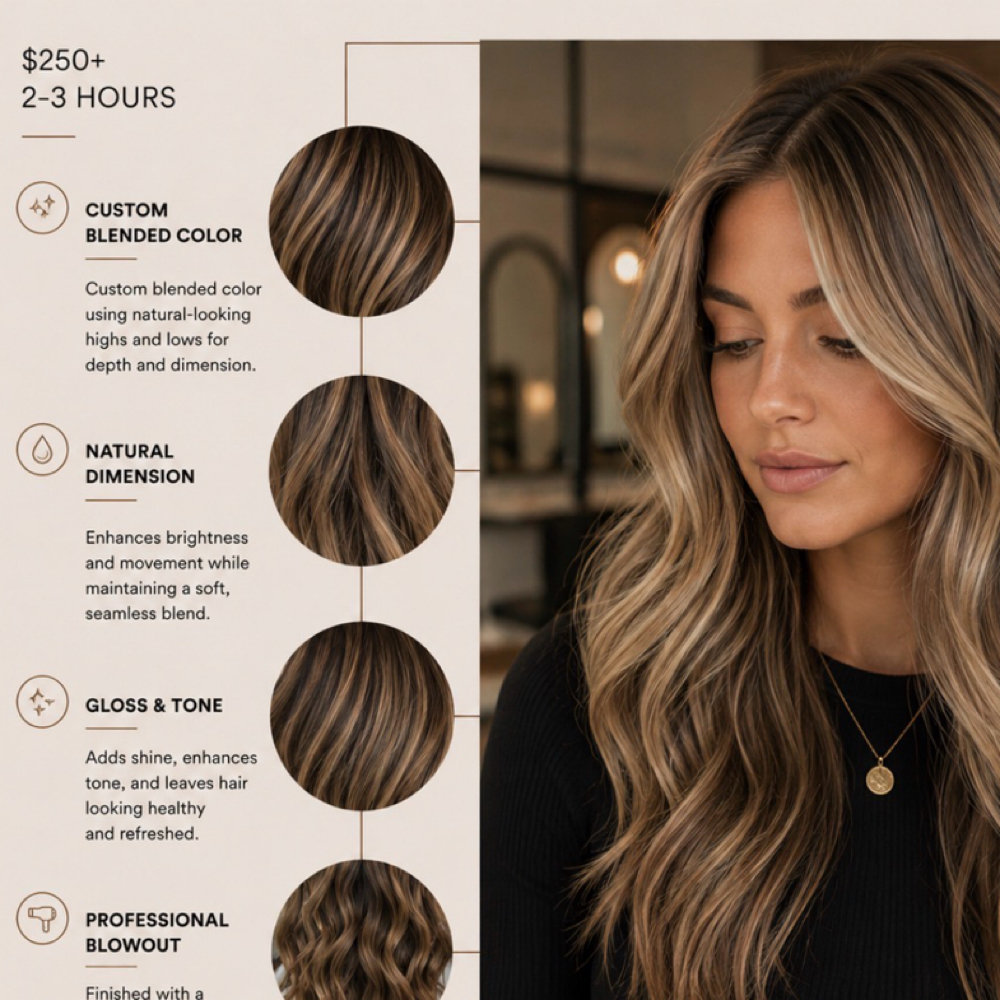 High Maintenance Balayage /Teasy at Jenn Rose -Hair Artistry- in Victorville, CA