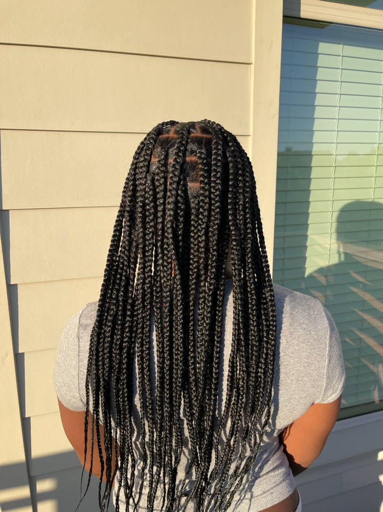 Medium Large Knotless