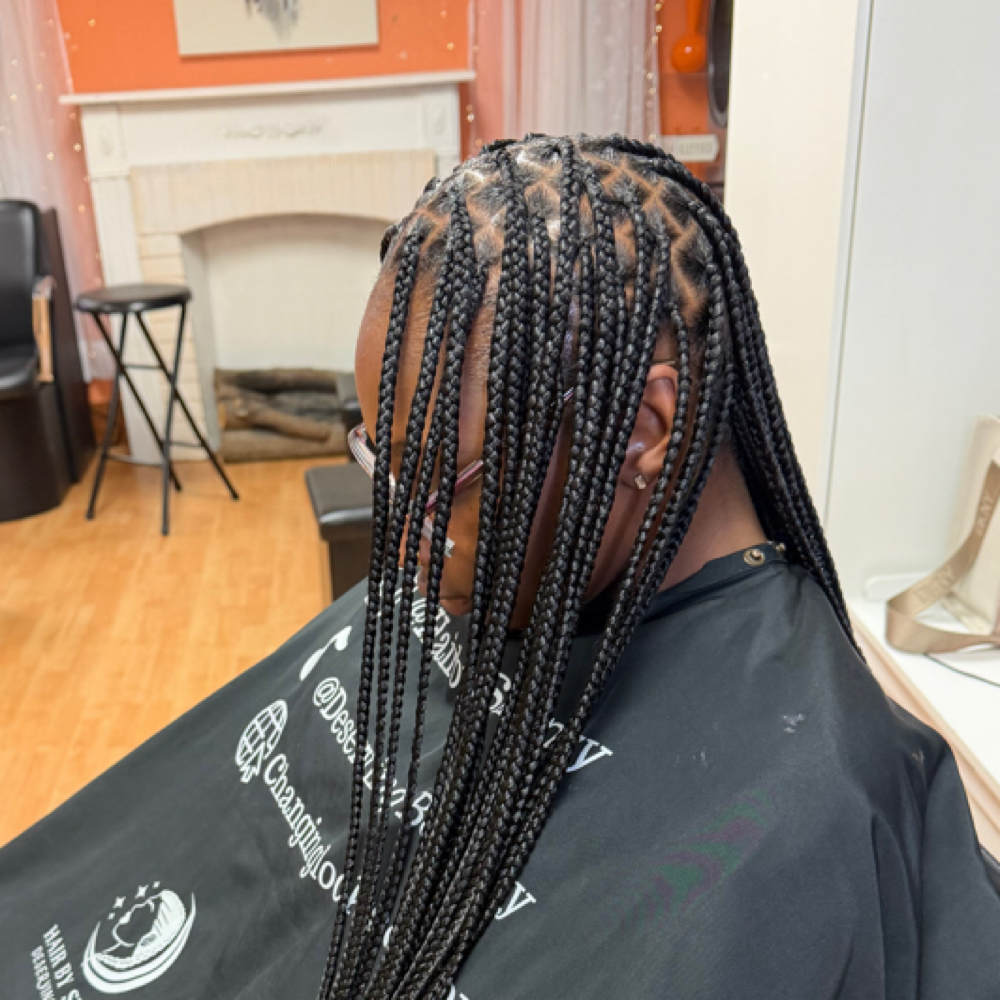 Knotless Braids at Deserving Beauty in Middletown, CT