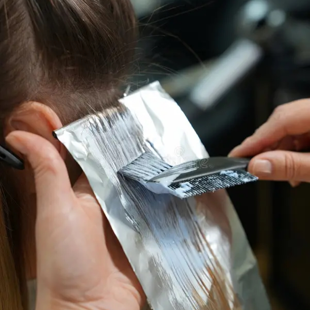 Mini Foil at Carolyne Brooks Hair Co. in Graniteville, SC