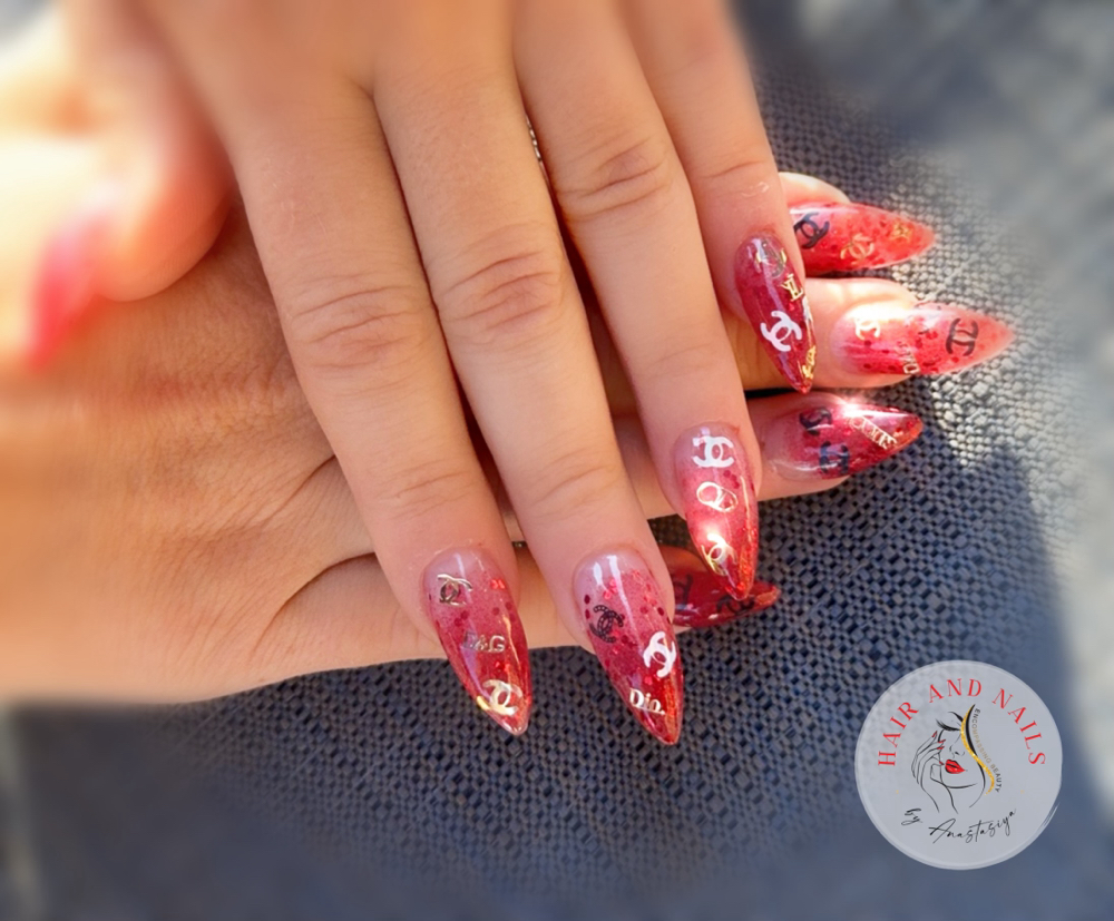 Custom Encapsulated Nails