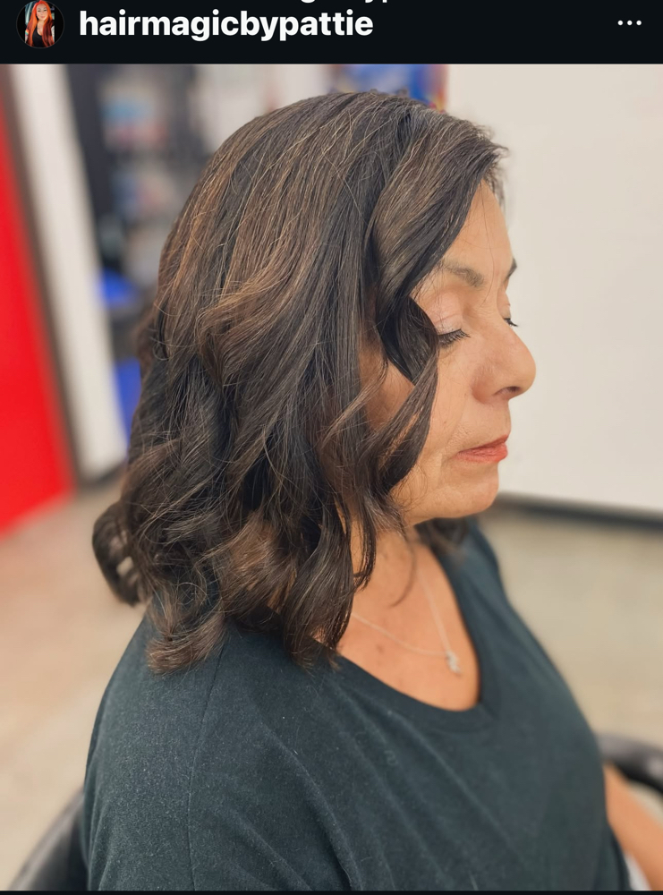 ROOT Tint Touchup at Pamper Me Prettee Facials & Hair in Long Beach, CA