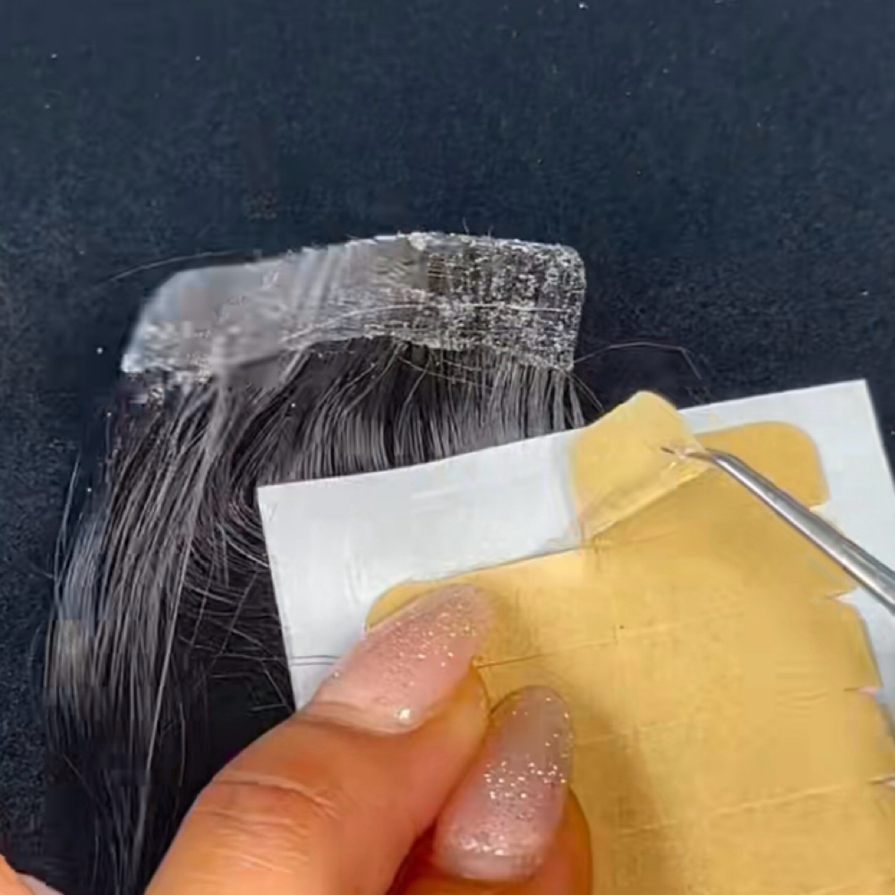 Re-tape and Reinstall at Crystals Beauty Haven in Johnston, RI