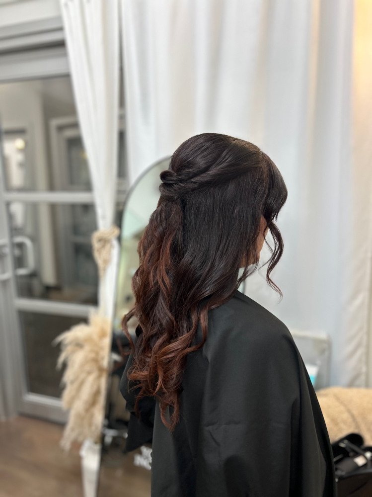 Special Occasion Half Up