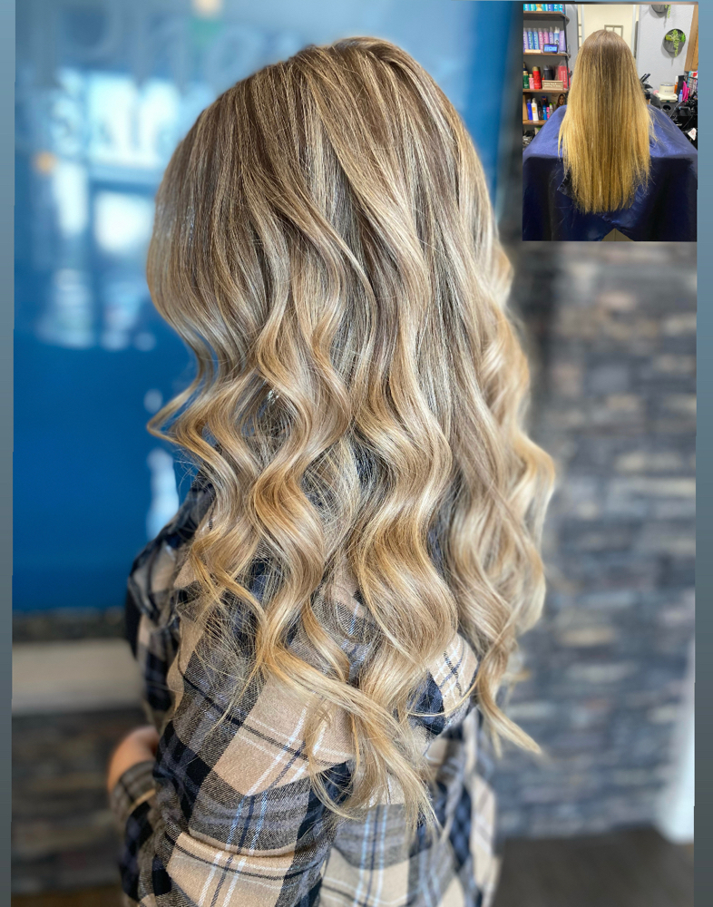 Color/full Highlight/haircut/bd