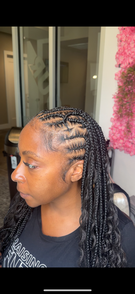 Fulani Braids (shoulder Length)