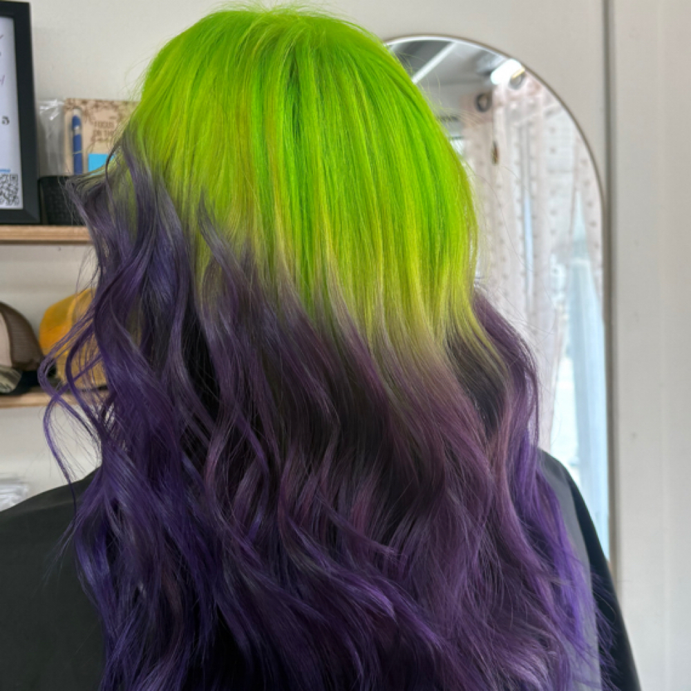 All Over Vivid Color at Wall Flower Studio in Union Grove, WI