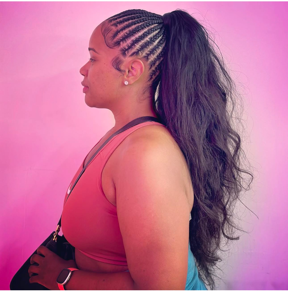 Braided Upstyle at Julienne Moore in California, CA