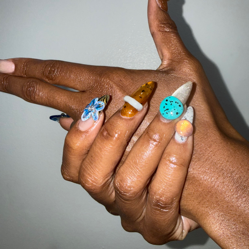 Complex Nail Art at Nail Bestie in pittsburgh, PA