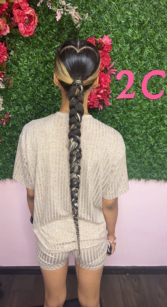 Braided Sleek Ponytail