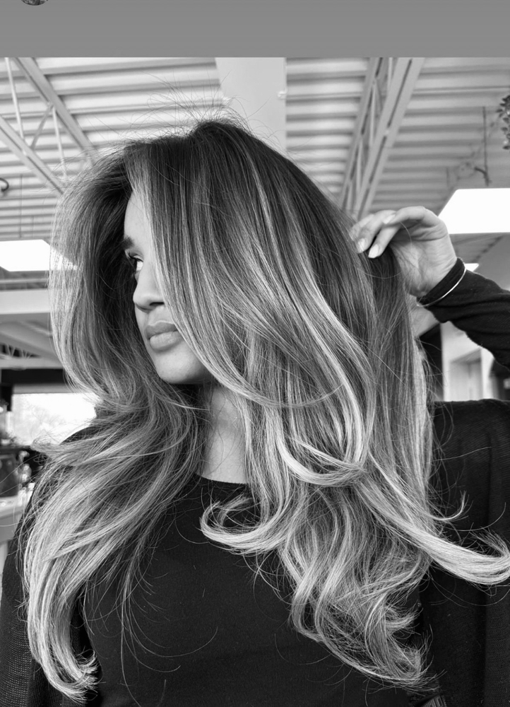 Full Foil Highlights Or Balayage