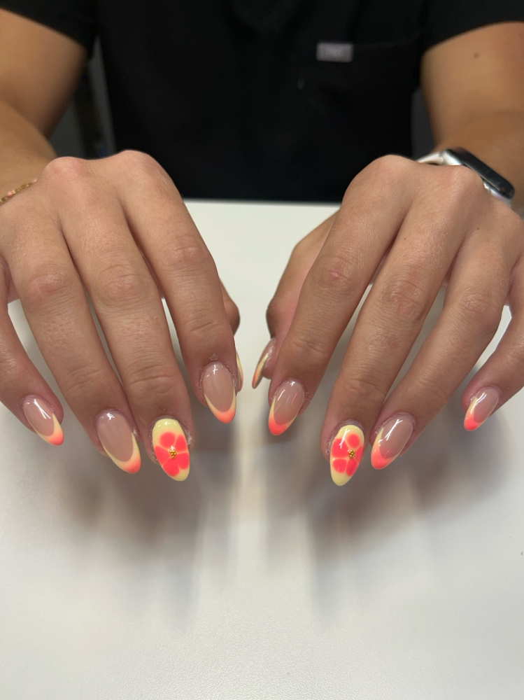Full Set Acrylic with Art