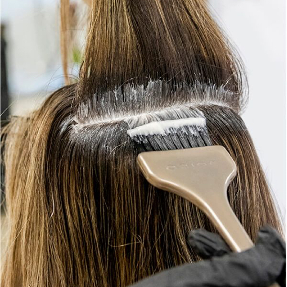 Root Retouch at Honey Hair Co in Portland, MI