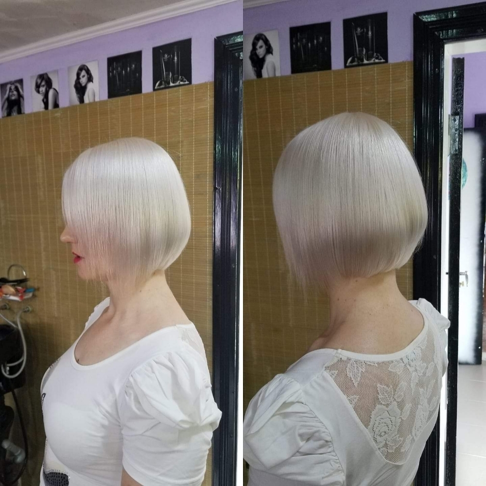 Short Hair Color (One Tone) at O&T BEAUTY GLOW - HAIR SALON in Granite Bay, CA