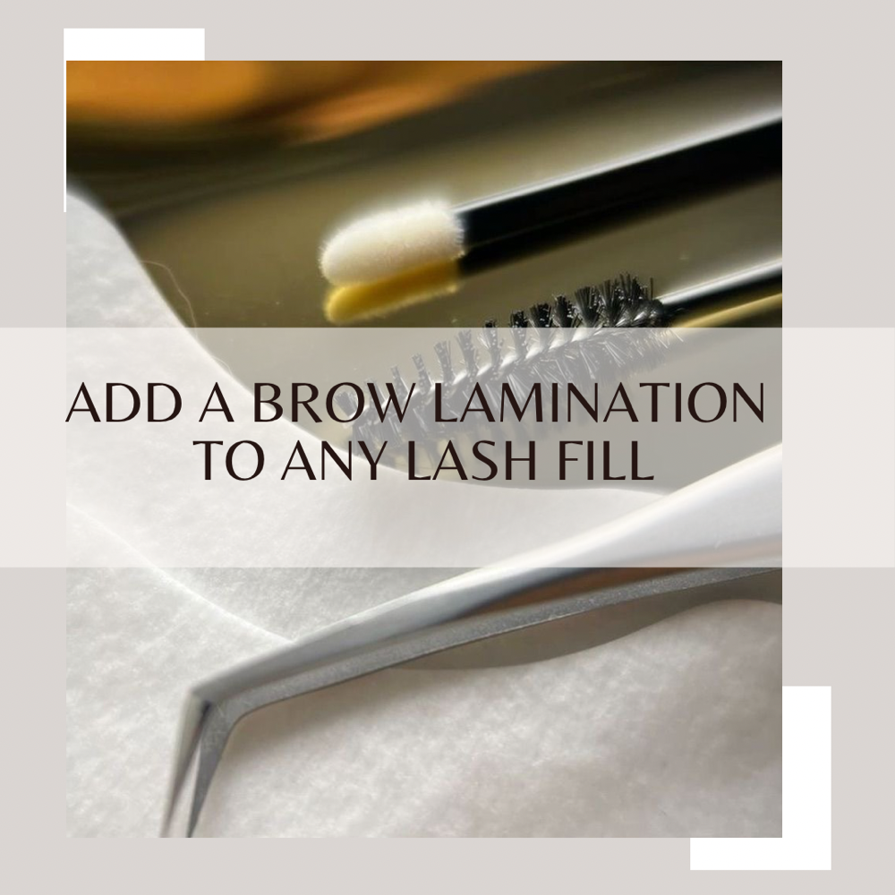 Add Brow Lami To Any Lash Fill at Lashes By Lori in Oceanside, CA