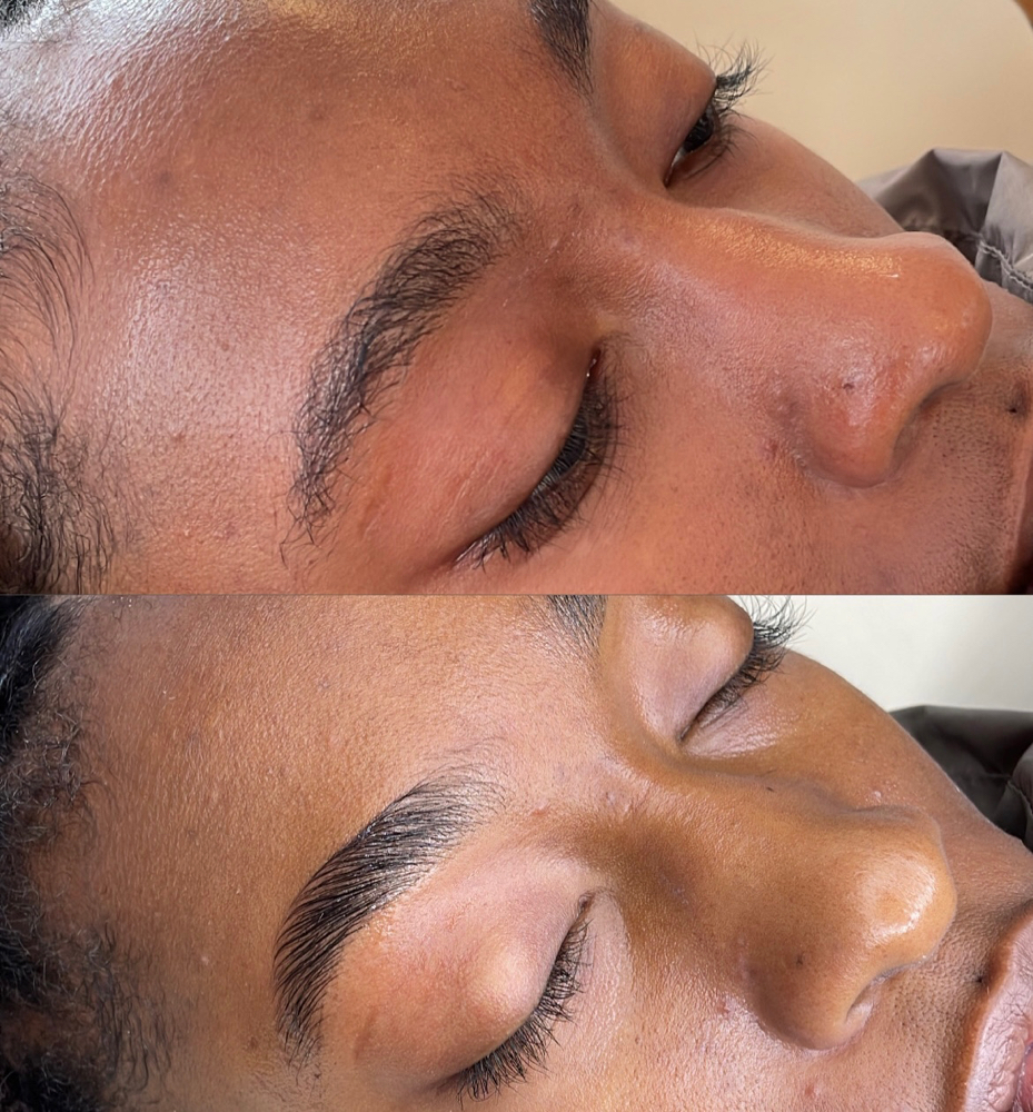 Brow lamination