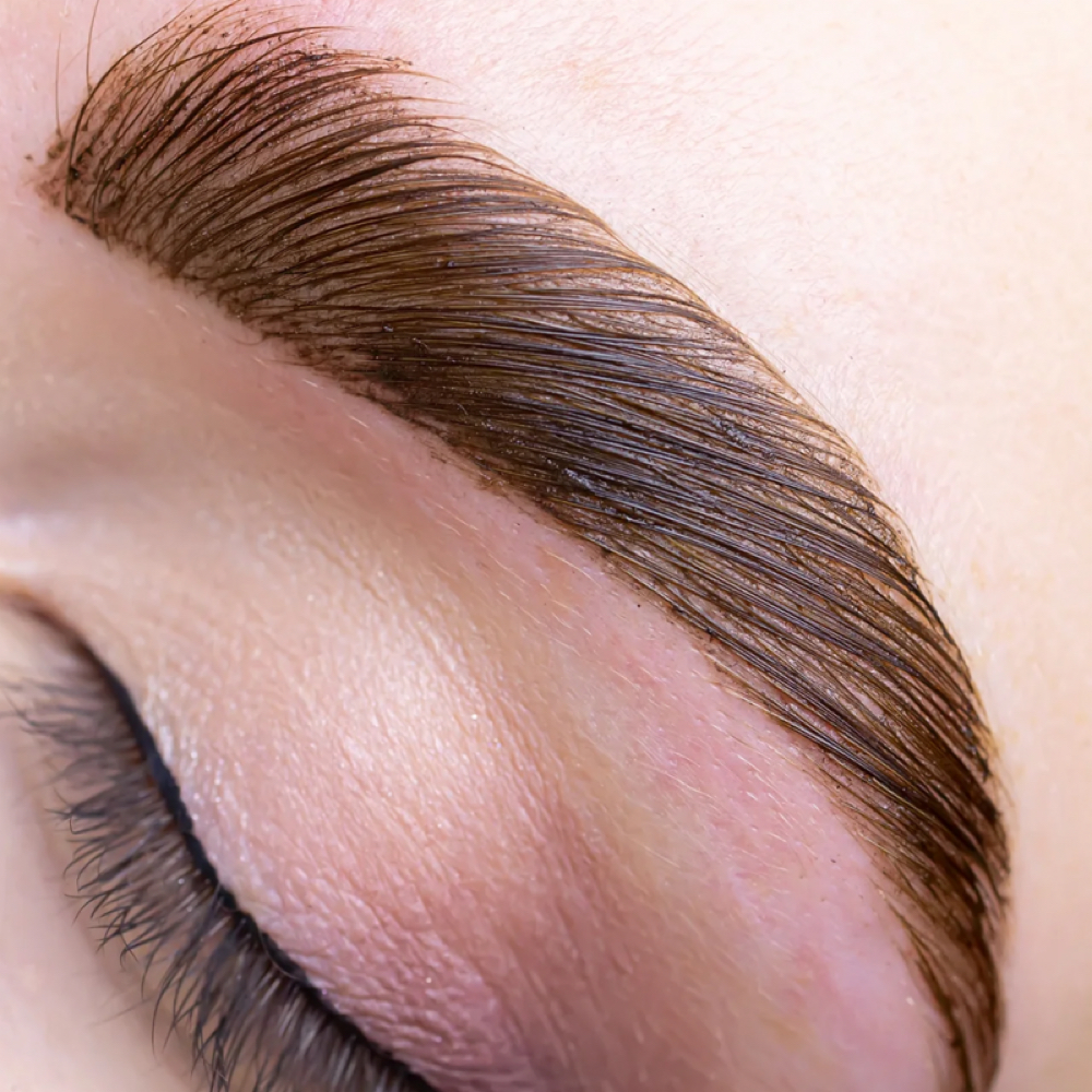 Brow Lamination And Tint