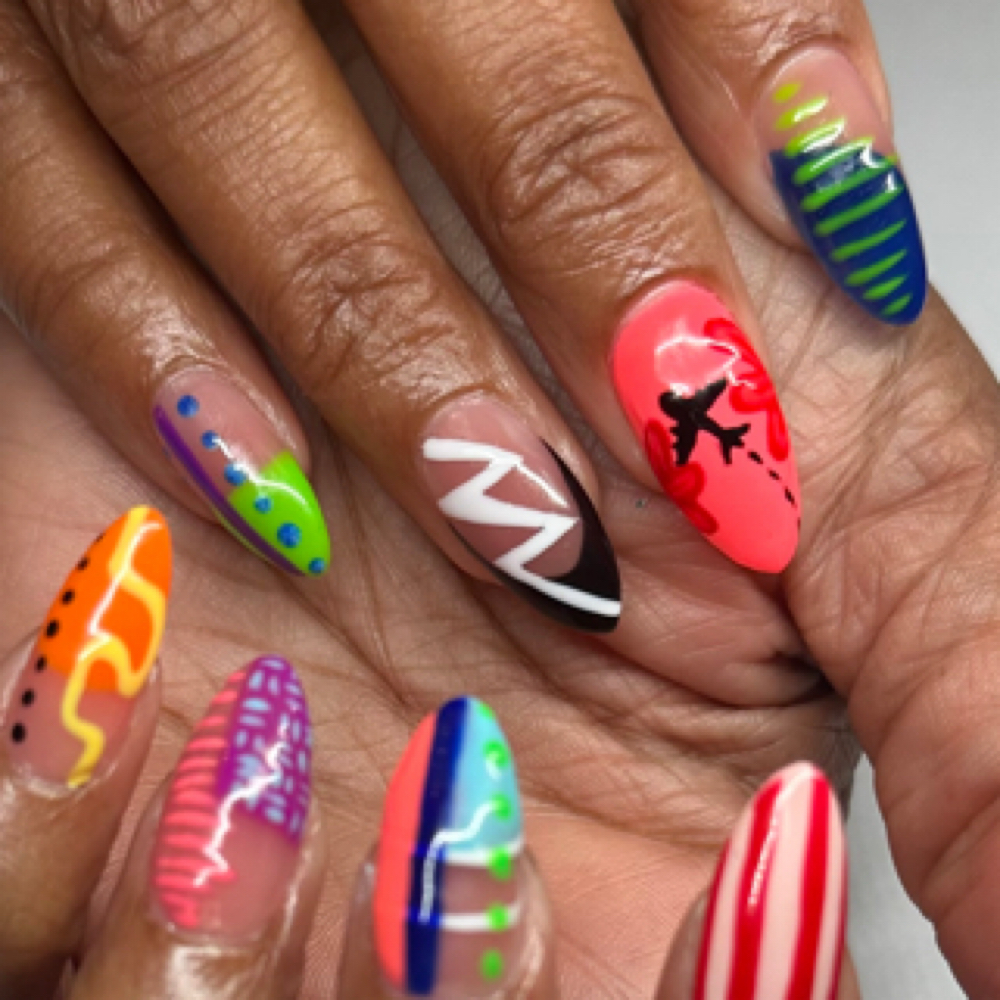 Deluxe Manicure at Wonderland Nail Studio in Rockwell, NC