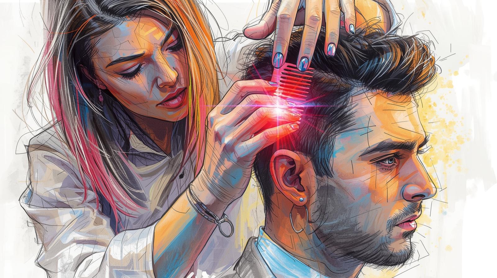 High Frq Hair Growth Treatment at Poetic Esthetics in Mcpherson, KS