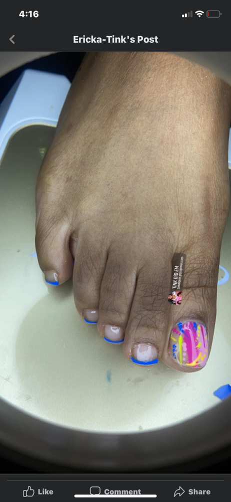 GEL TOE POLISH