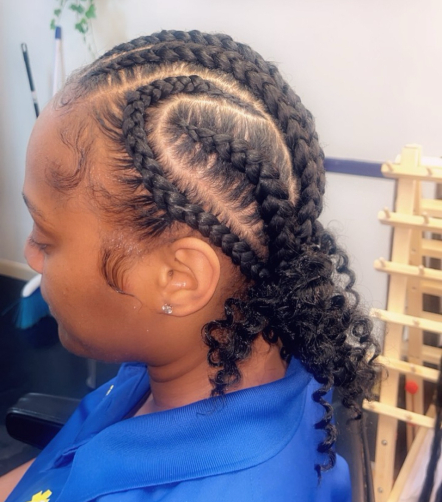 Feed In 2-4 Braids at SimplyBella by DeaunderBarnes in Huntsville, AL