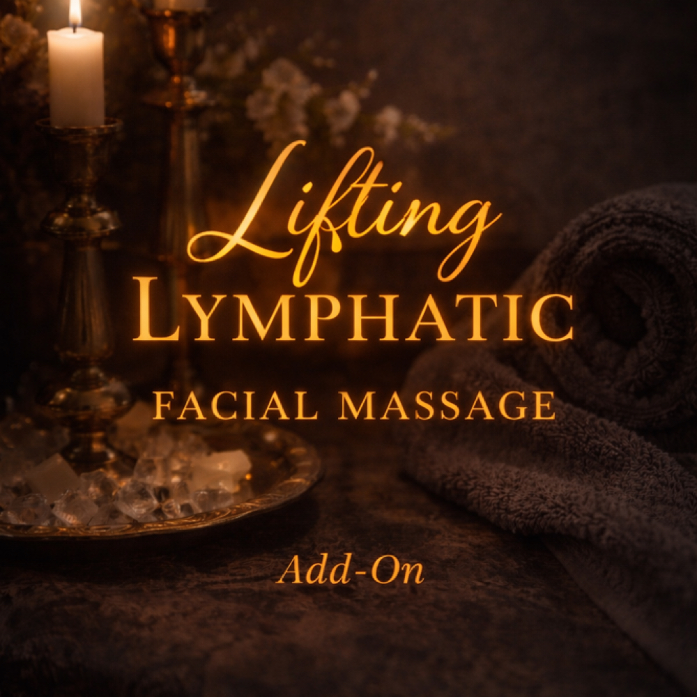 Lifting Lymphatic Facial Massage at LUXE+LORE esthetics in Fort Madison, IA