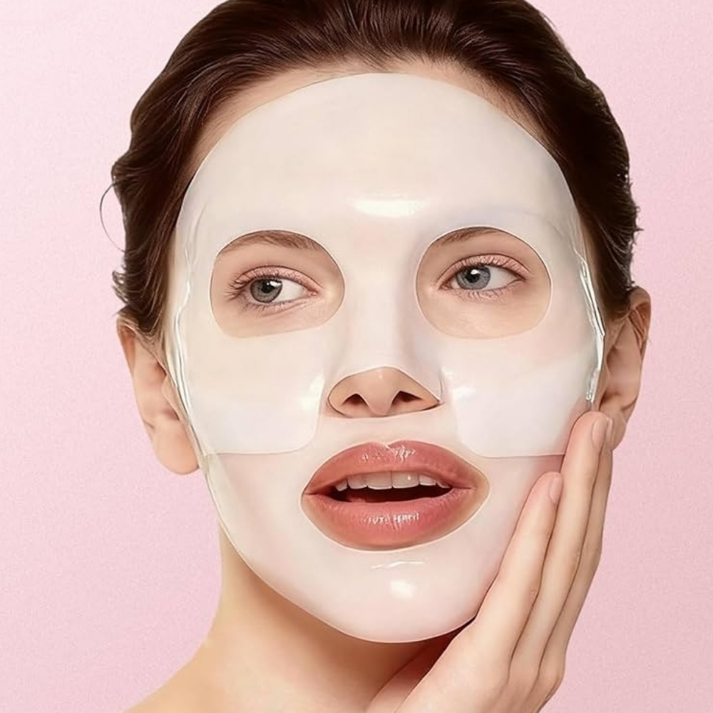 Full face wax with hydrogel mask at Anchors Aweigh Spa in Spring, TX