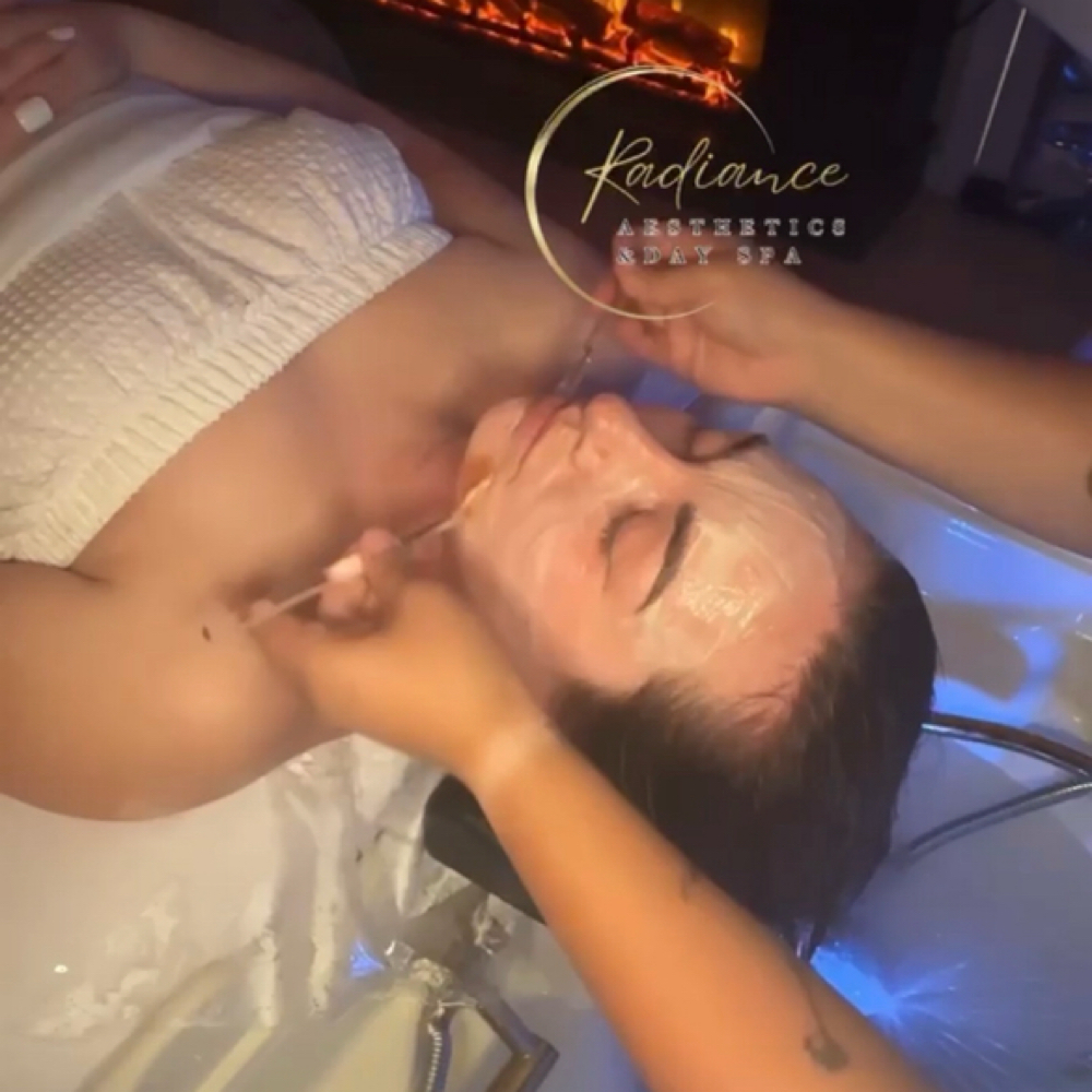 Hydrofacial/Headspa Combo at Radiance Aesthetics and Day Spa in Amarillo, TX