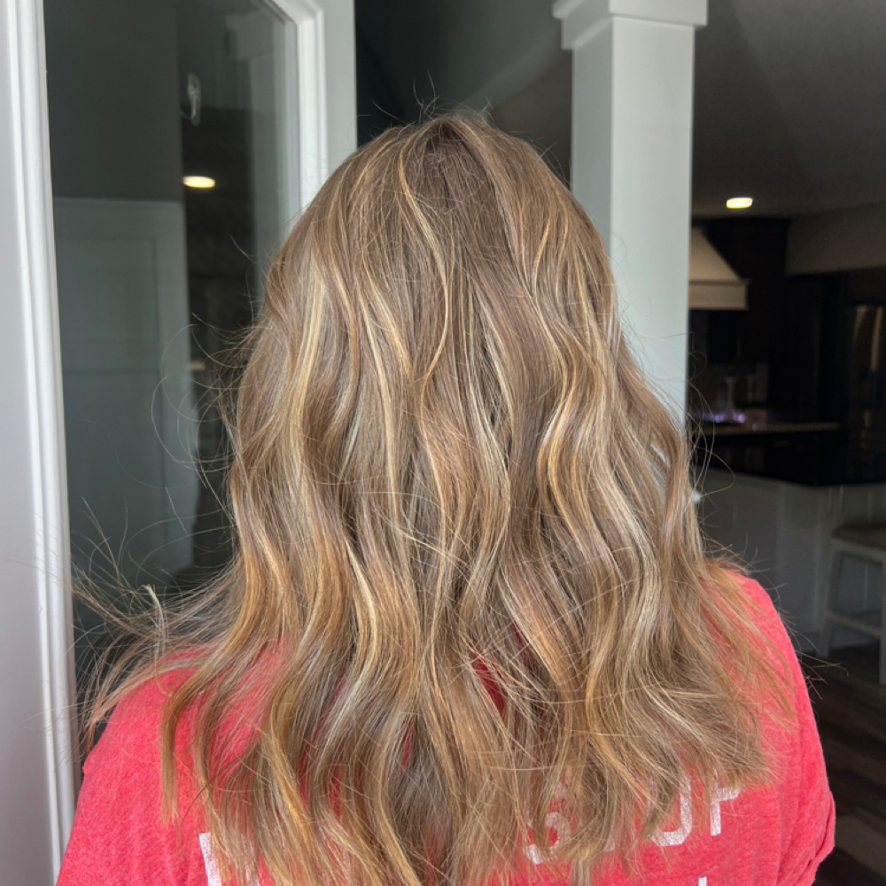 Partial Blonding at Roots & Boots Hair Studio in White House, TN