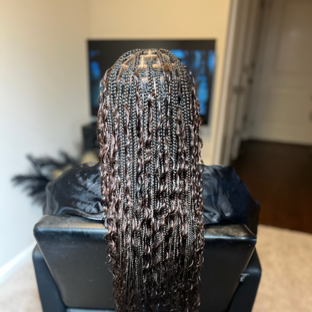 Boho Knotless at Braider Queen in Laurel, MD