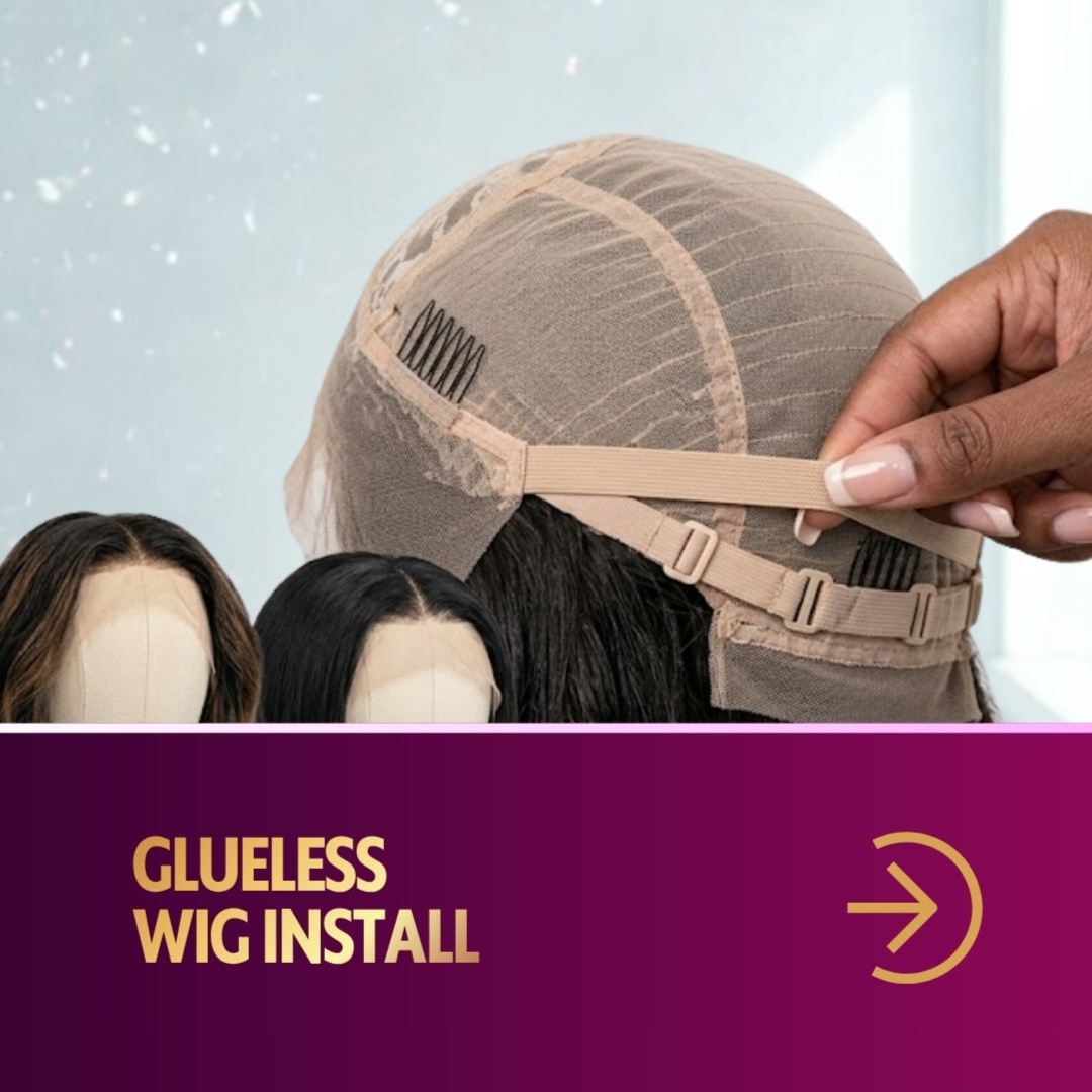 Glueless Wig Install at Her Mane Therapy in Lewisville, TX