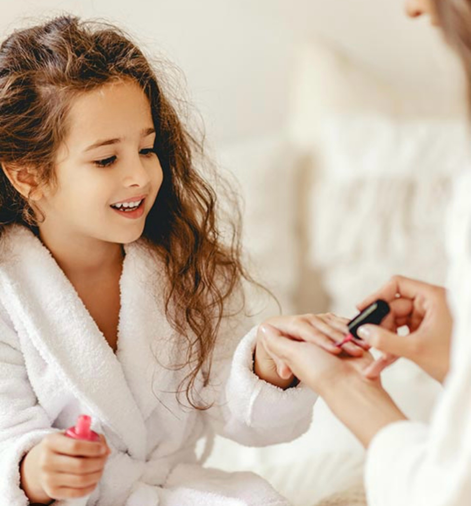 Girl's combo Nail & toe GEL polish at Saranails_studio La crosse WI in La Crosse, WI