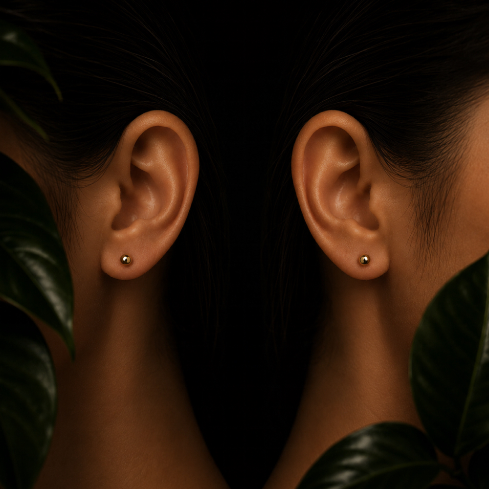 Paired Lobes at Piercing Poli’s in El Paso, TX