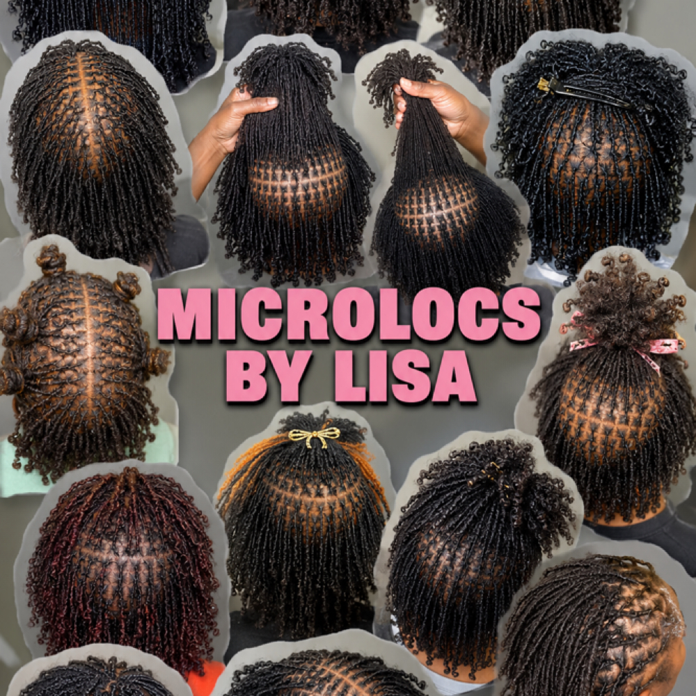 🔥 Mini Microlocs Extentions 🔥 at LISA DID IT BRAIDS & LOCS in Martinez, GA