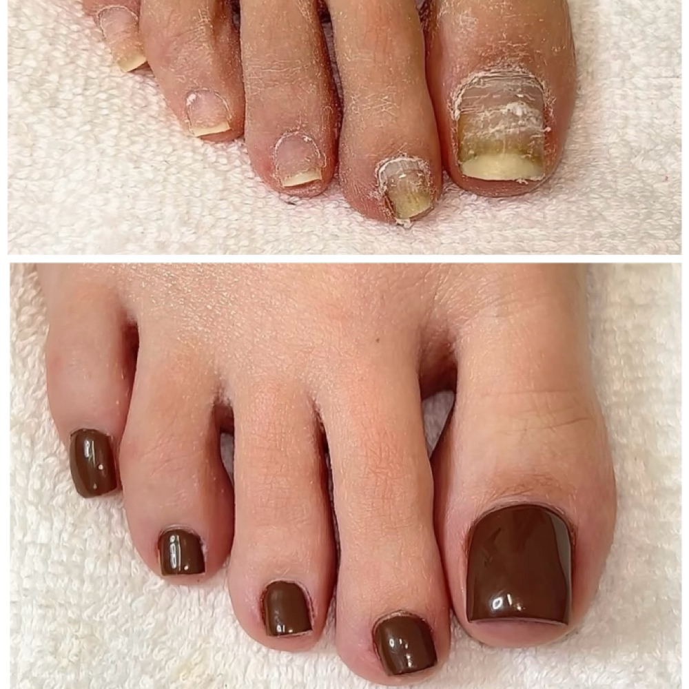 Deluxe Gel Pedicure at Luxe Nailzz in Sacramento, CA