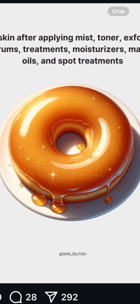 Glazed Donut Glass Skin Facial