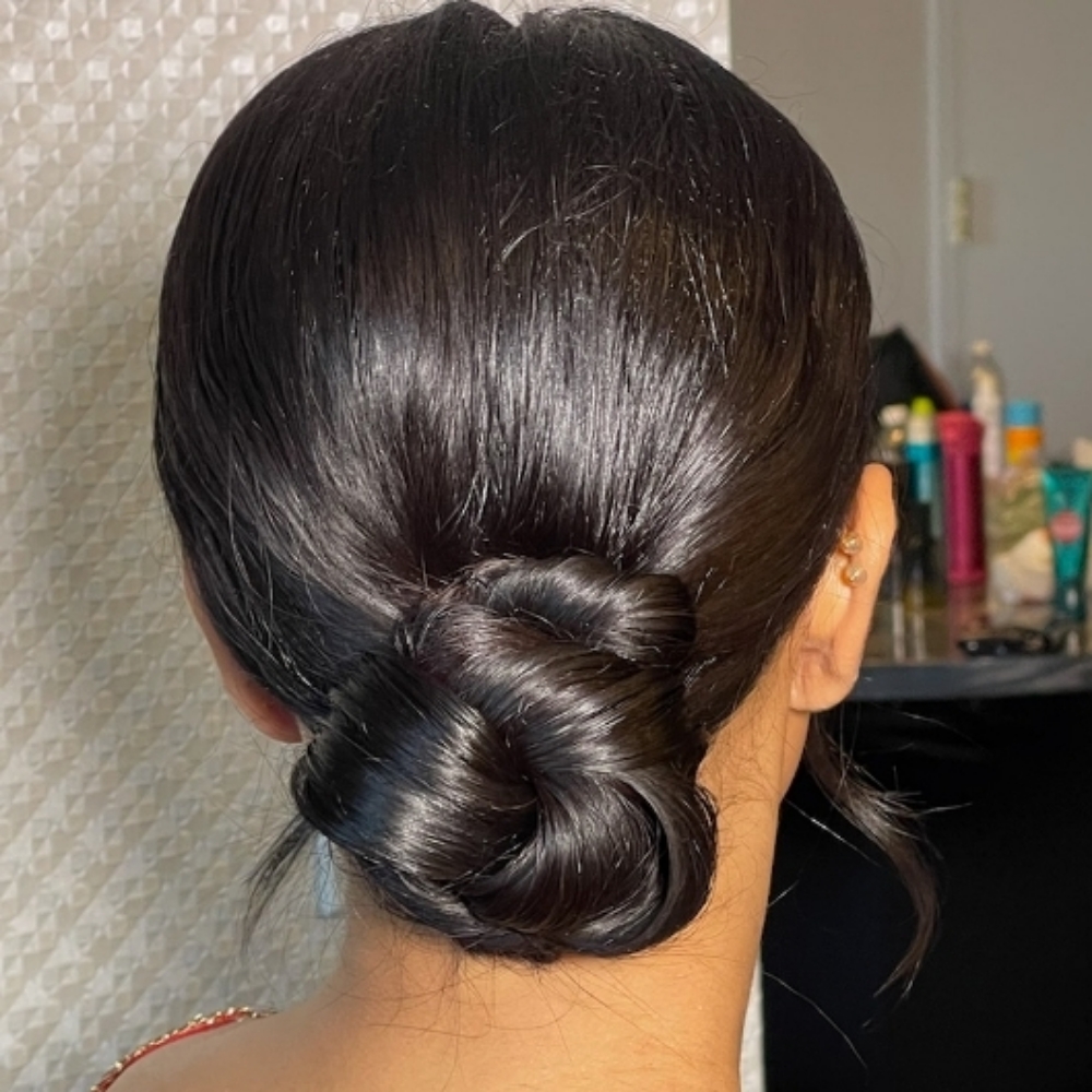 Bridal Trial at Janet Styles Hair (the Hair Xtension studio) in Hoboken, NJ
