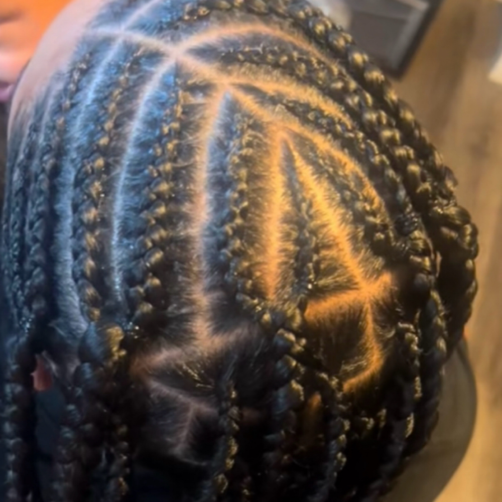Tribal + Knotless at XO LUXE BEAUTY in West Columbia, SC