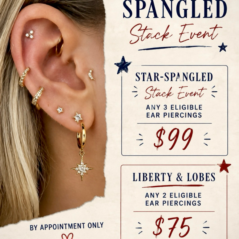 star spangled stack (18+) at Mallory Banks in Lafayette, IN