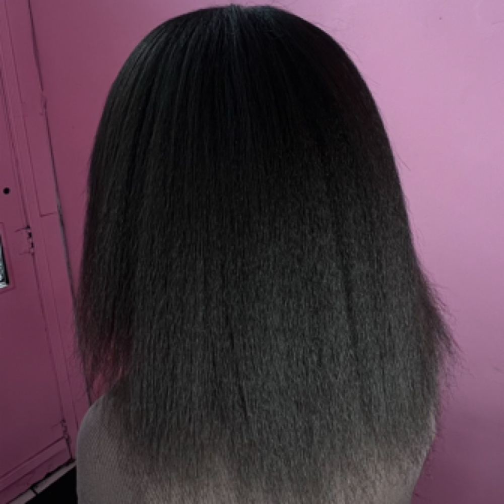 Weave / Wig takedown at Illustrious Glam in Los Angeles, CA