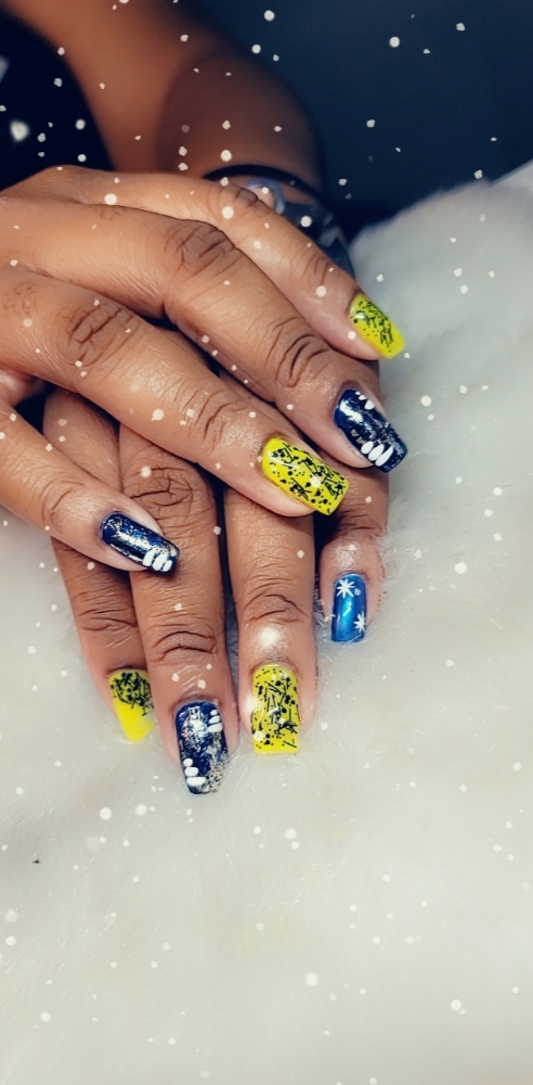 Glam Hard Gel Refill W/Designs