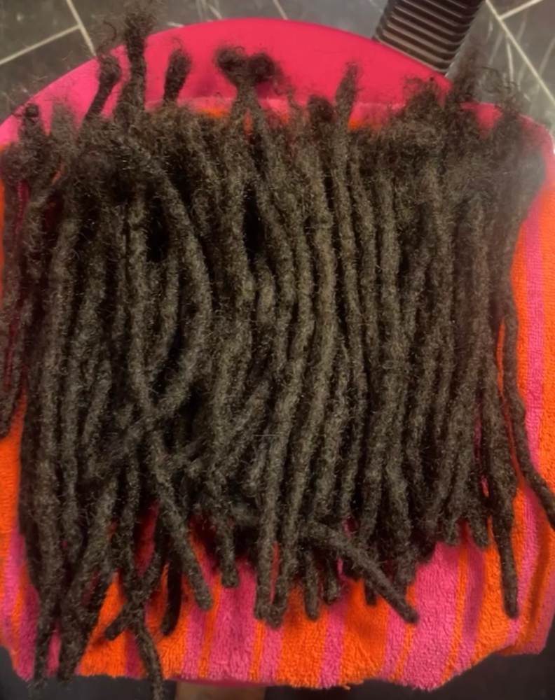 Hand Made Human Hair Loc Extentions