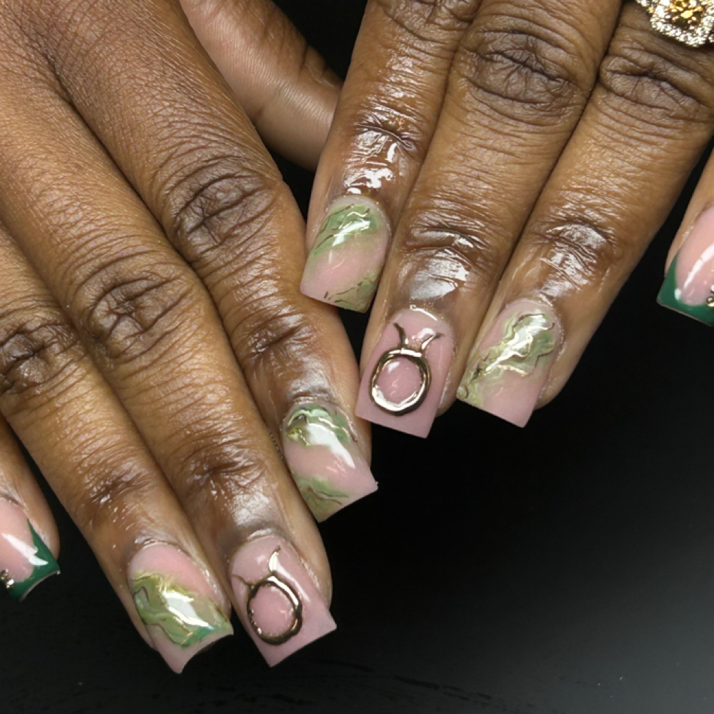Acrylic Full Set: X-tra Short at The Nail Room by Tee in Pittsfield, MA