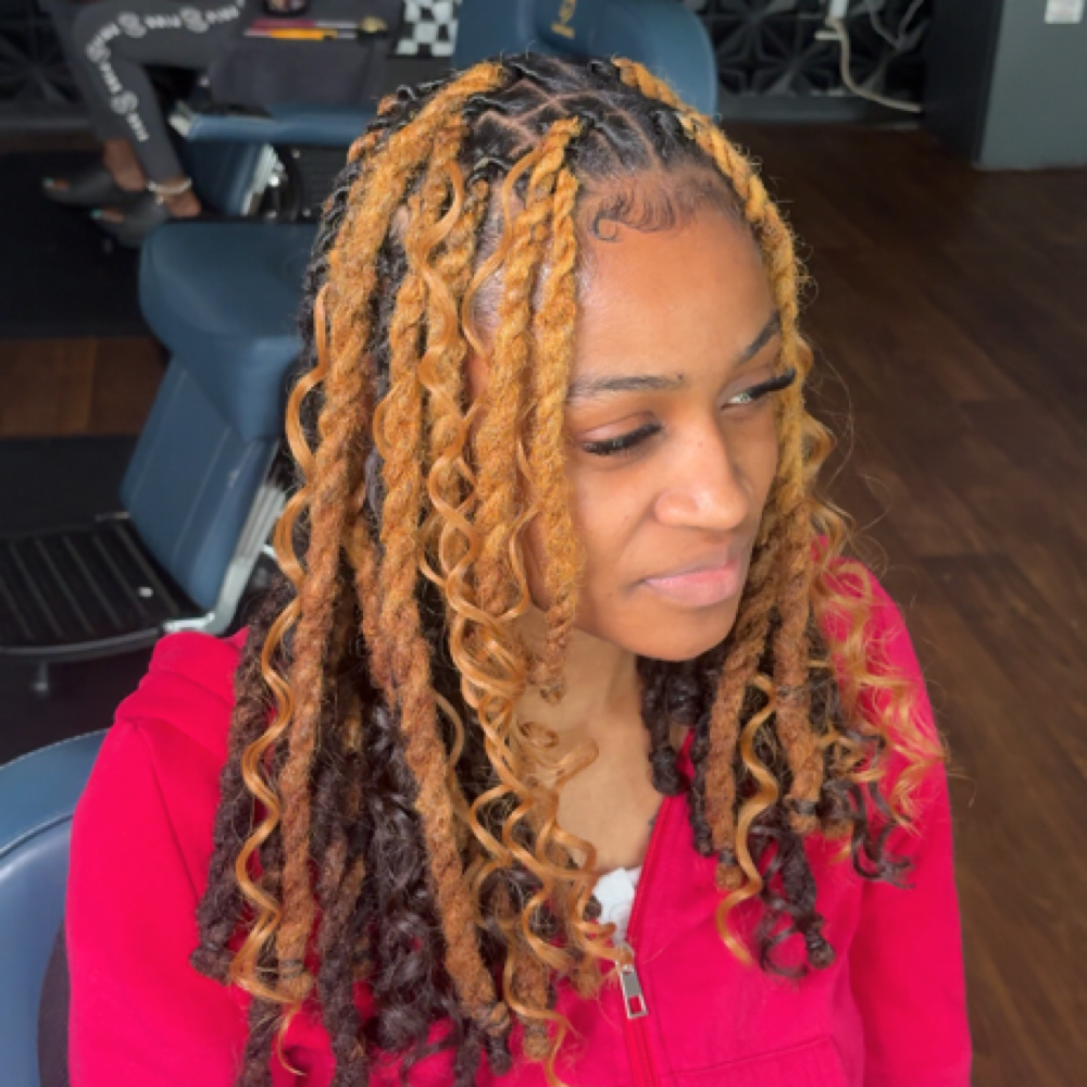 Boho at Mochas Lux Locs in Hinesville, GA