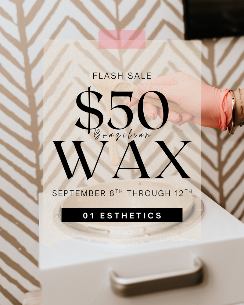 $50 Brazilian Wax Sept 8th-12th🩷✨