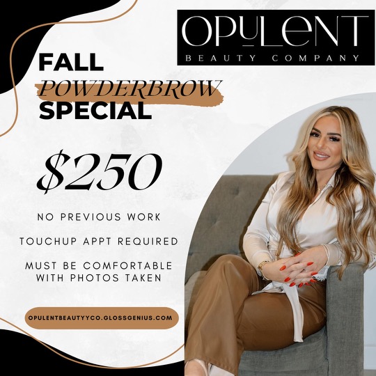 Fall Powder brow special 🍂